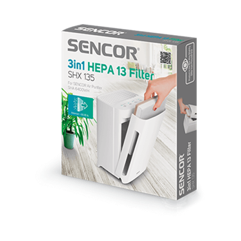 SHX 135 فلتر 3 في 1 HEPA 13 